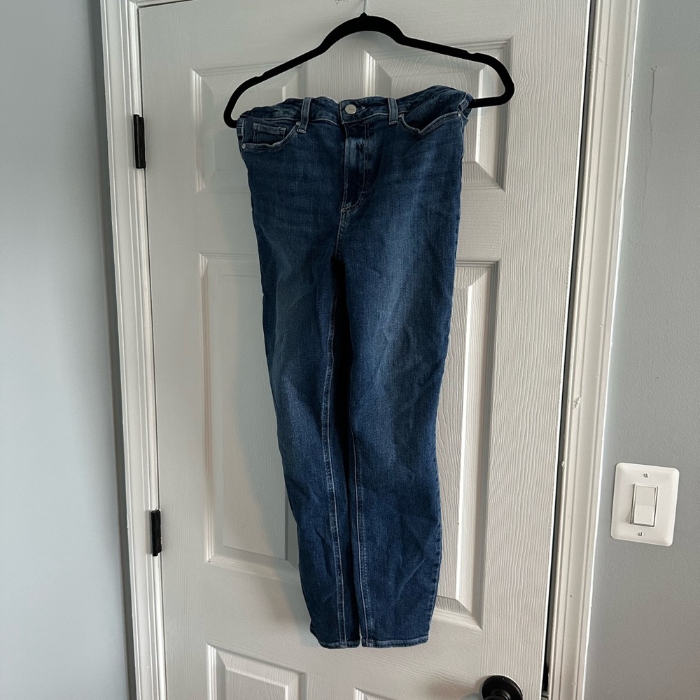 Paige Hoxton ankle Blue Denim Jeans